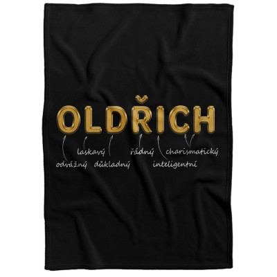 Deka 200 x 140 cm - GOLD - Oldřich