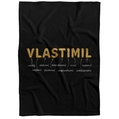 Deka 200 x 140 cm - GOLD - Vlastimil