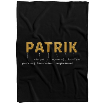 Deka 200 x 140 cm - GOLD - Patrik