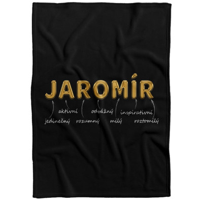 Deka 200 x 140 cm - GOLD - Jaromír