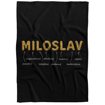 Deka 200 x 140 cm - GOLD - Miloslav