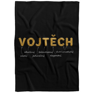 Deka 200 x 140 cm - GOLD - Vojtěch