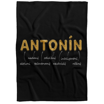 Deka 200 x 140 cm - GOLD - Antonín