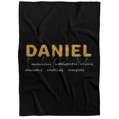 Deka 200 x 140 cm - GOLD - Daniel