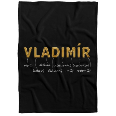 Deka 200 x 140 cm - GOLD - Vladimír