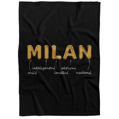 Deka 200 x 140 cm - GOLD - Milan