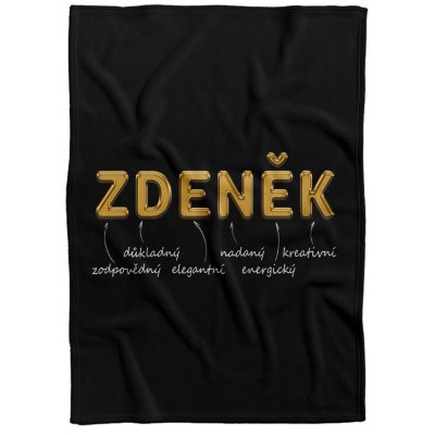 Deka 200 x 140 cm - GOLD - Zdeněk