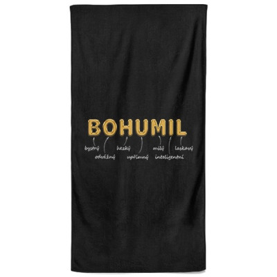 Osuška 140 x 70 cm - GOLD - Bohumil