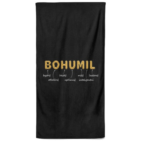 Osuška 140 x 70 cm - GOLD - Bohumil ~ 1