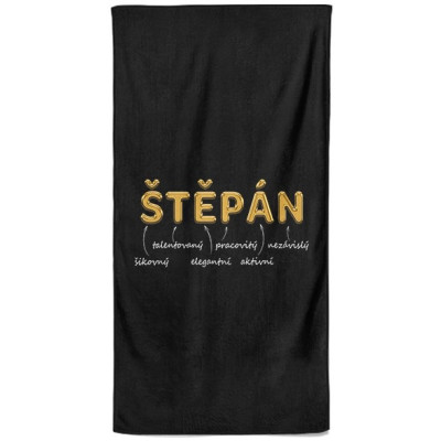 Osuška 140 x 70 cm - GOLD - Štěpán