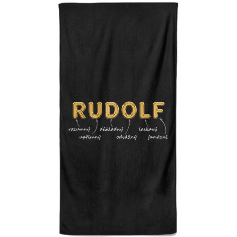 Osuška 140 x 70 cm - GOLD - Rudolf ~ 1