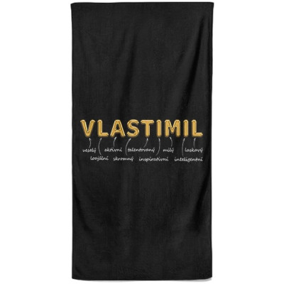 Osuška 140 x 70 cm - GOLD - Vlastimil