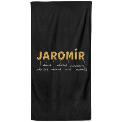 Osuška 140 x 70 cm - GOLD - Jaromír