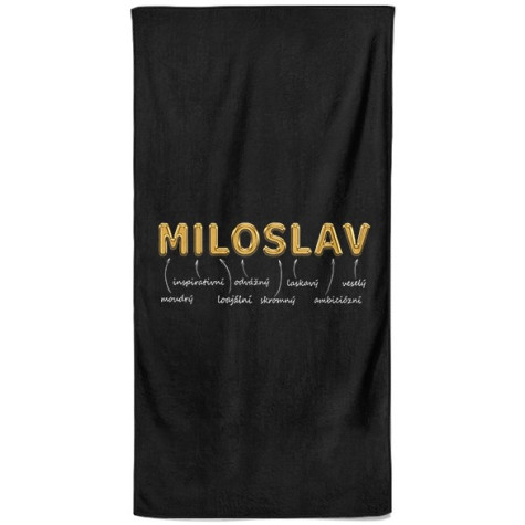 Osuška 140 x 70 cm - GOLD - Miloslav ~ 1