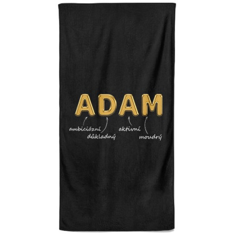 Osuška 140 x 70 cm - GOLD - Adam ~ 1