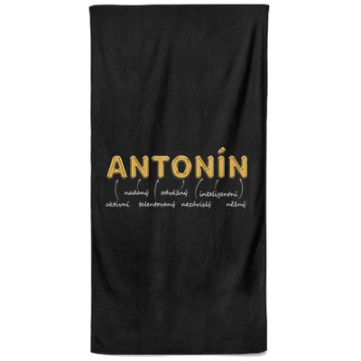 Osuška 140 x 70 cm - GOLD - Antonín