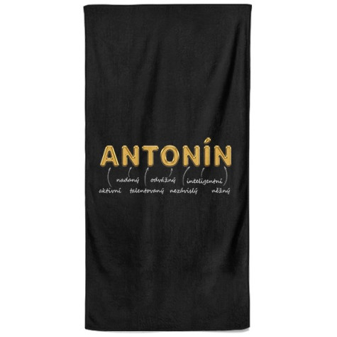 Osuška 140 x 70 cm - GOLD - Antonín ~ 1