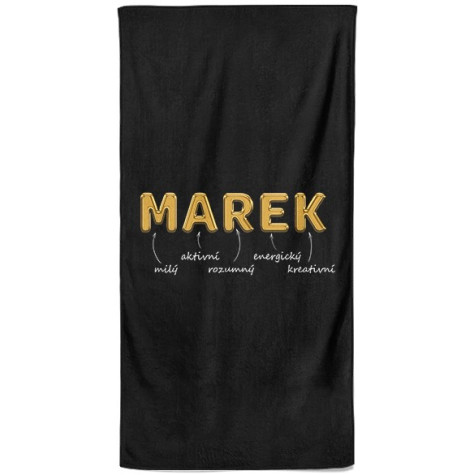 Osuška 140 x 70 cm - GOLD - Marek ~ 1