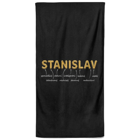 Osuška 140 x 70 cm - GOLD - Stanislav ~ 1