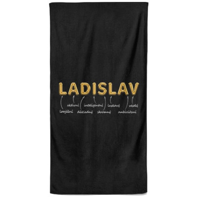 Osuška 140 x 70 cm - GOLD - Ladislav