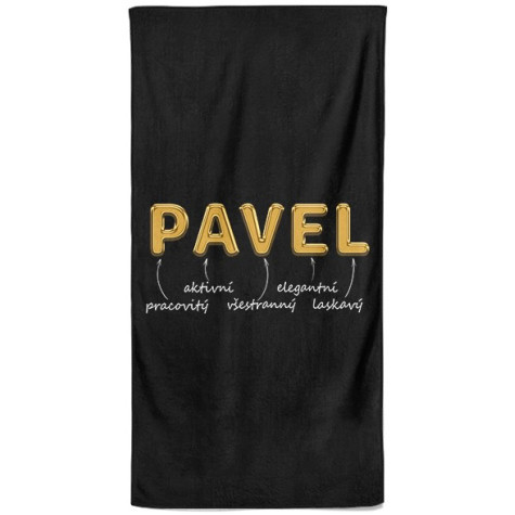 Osuška 140 x 70 cm - GOLD - Pavel ~ 1