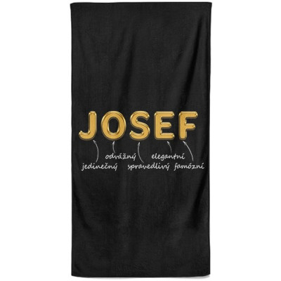 Osuška 140 x 70 cm - GOLD - Josef