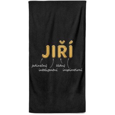 Osuška 140 x 70 cm - GOLD - Jiří