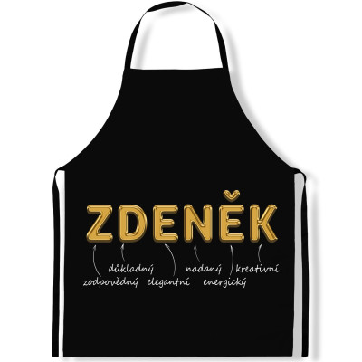 Zástěra kuchyňská GOLD - Zdeněk