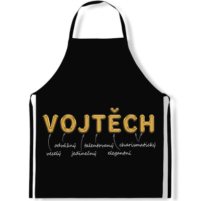 Zástěra kuchyňská GOLD - Vojtěch