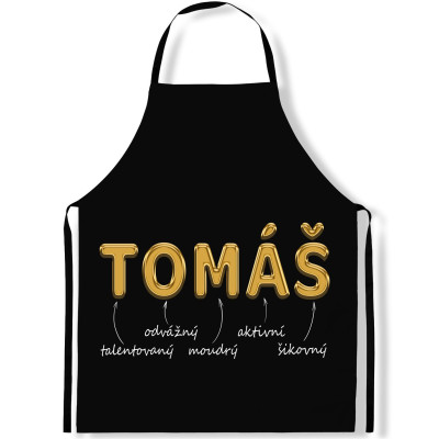 Zástěra kuchyňská GOLD - Tomáš