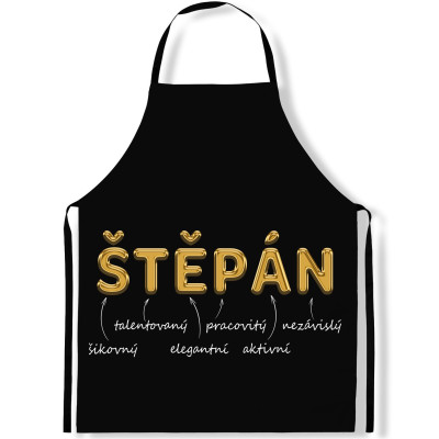 Zástěra kuchyňská GOLD - Štěpán