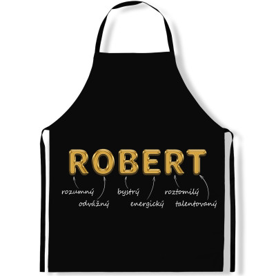 Zástěra kuchyňská GOLD - Robert