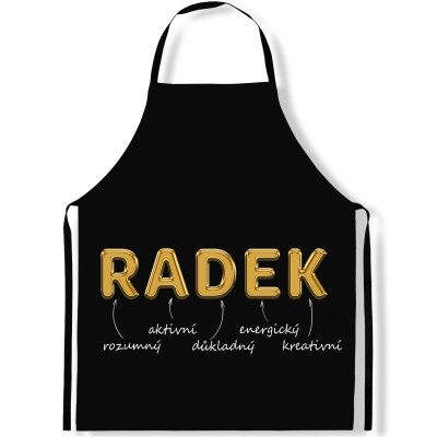 Zástěra kuchyňská GOLD - Radek