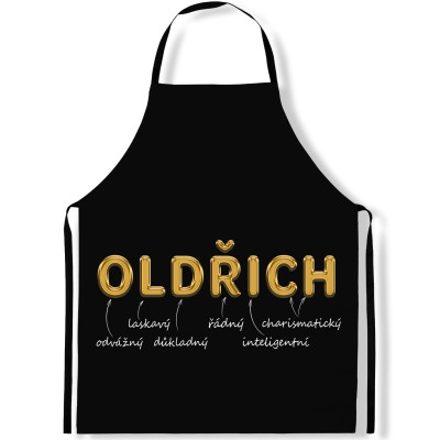 Zástěra kuchyňská GOLD - Oldřich