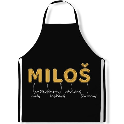 Zástěra kuchyňská GOLD - Miloš