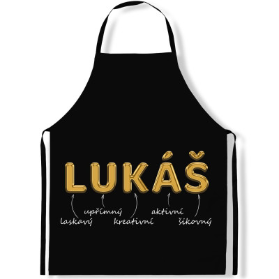 Zástěra kuchyňská GOLD - Lukáš