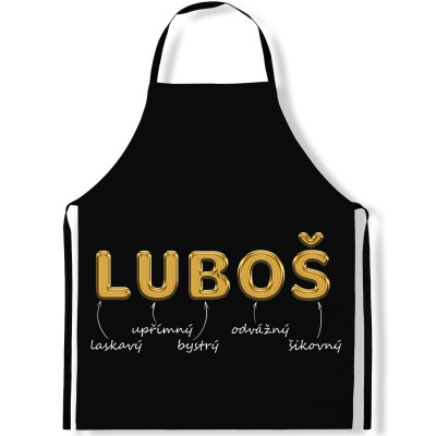 Zástěra kuchyňská GOLD - Luboš