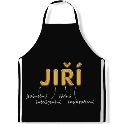 Zástěra kuchyňská GOLD - Jiří