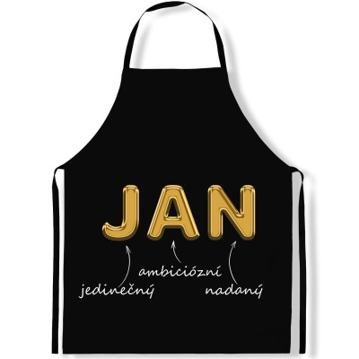 Zástěra kuchyňská GOLD - Jan