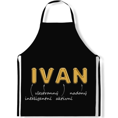 Zástěra kuchyňská GOLD - Ivan