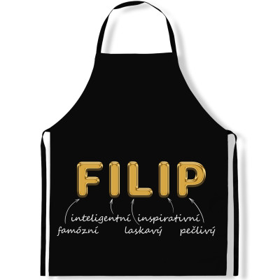 Zástěra kuchyňská GOLD - Filip