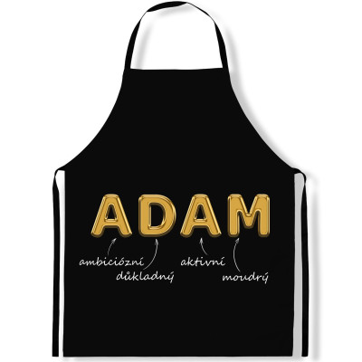 Zástěra kuchyňská GOLD - Adam