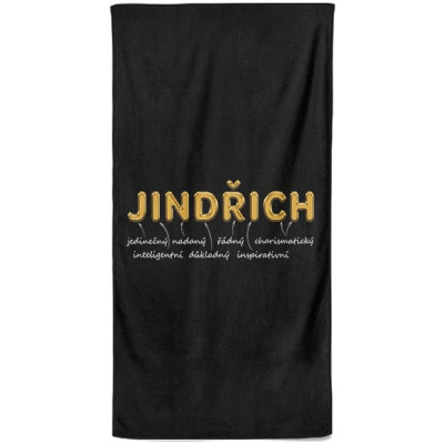 Osuška 140 x 70 cm - GOLD - Jindřich