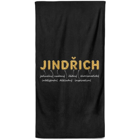 Osuška 140 x 70 cm - GOLD - Jindřich ~ 1