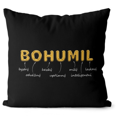 Polštář 40 x 40 cm - GOLD - Bohumil