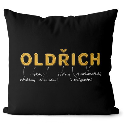 Polštář 40 x 40 cm - GOLD - Oldřich