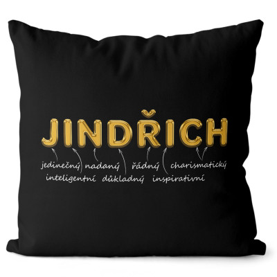 Polštář 40 x 40 cm - GOLD - Jindřich