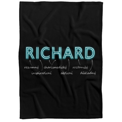 Deka 200 x 140 cm - NEON - Richard