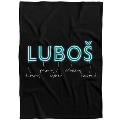 Deka 200 x 140 cm - NEON - Luboš