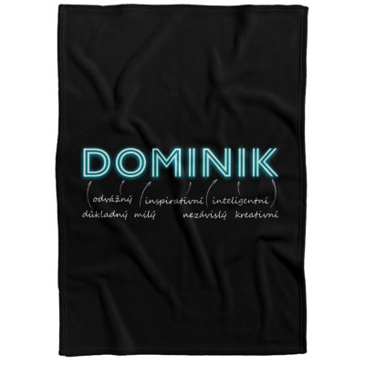 Deka 200 x 140 cm - NEON - Dominik